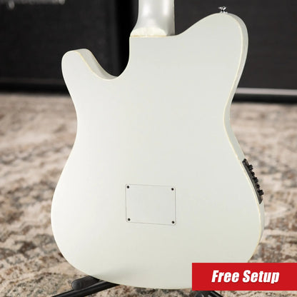 Ibanez TOD10N Tim Henson Signature Nylon Acoustic/Electric Guitar - Silver Metallic Flat