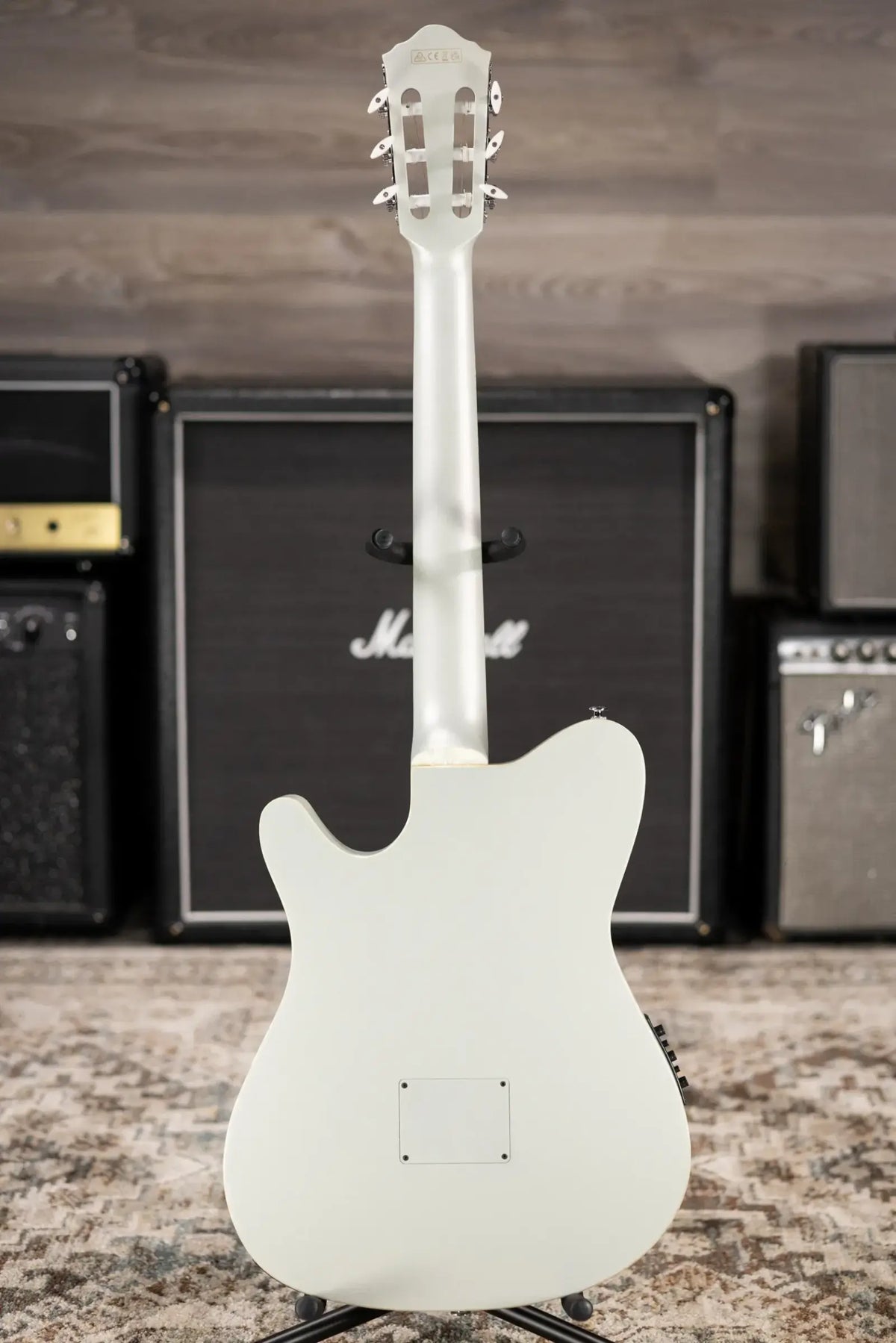 Ibanez TOD10N Tim Henson Signature Nylon Acoustic/Electric Guitar - Silver Metallic Flat
