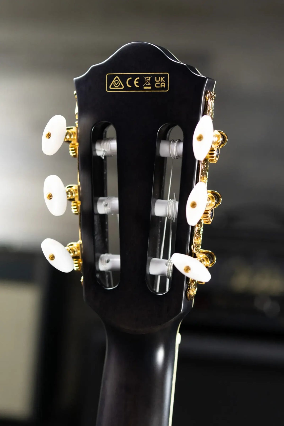 Ibanez TOD20FMN Tim Henson Signature Nylon Acoustic/Electric Guitar - Black Burst Fade Low Gloss