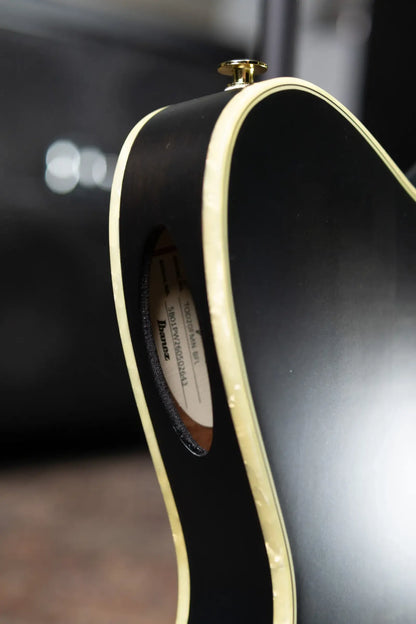 Ibanez TOD20FMN Tim Henson Signature Nylon Acoustic/Electric Guitar - Black Burst Fade Low Gloss