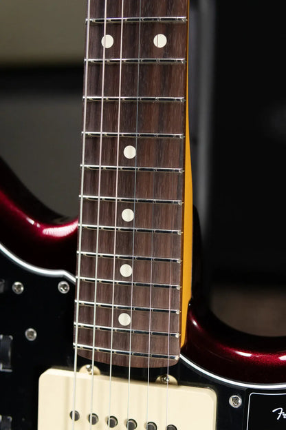 Fender American Professional Jazzmaster Electric Guitar - Oxblood with Hardshell CaseE