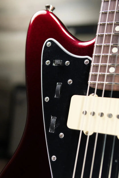 Fender American Professional Jazzmaster Electric Guitar - Oxblood with Hardshell CaseE