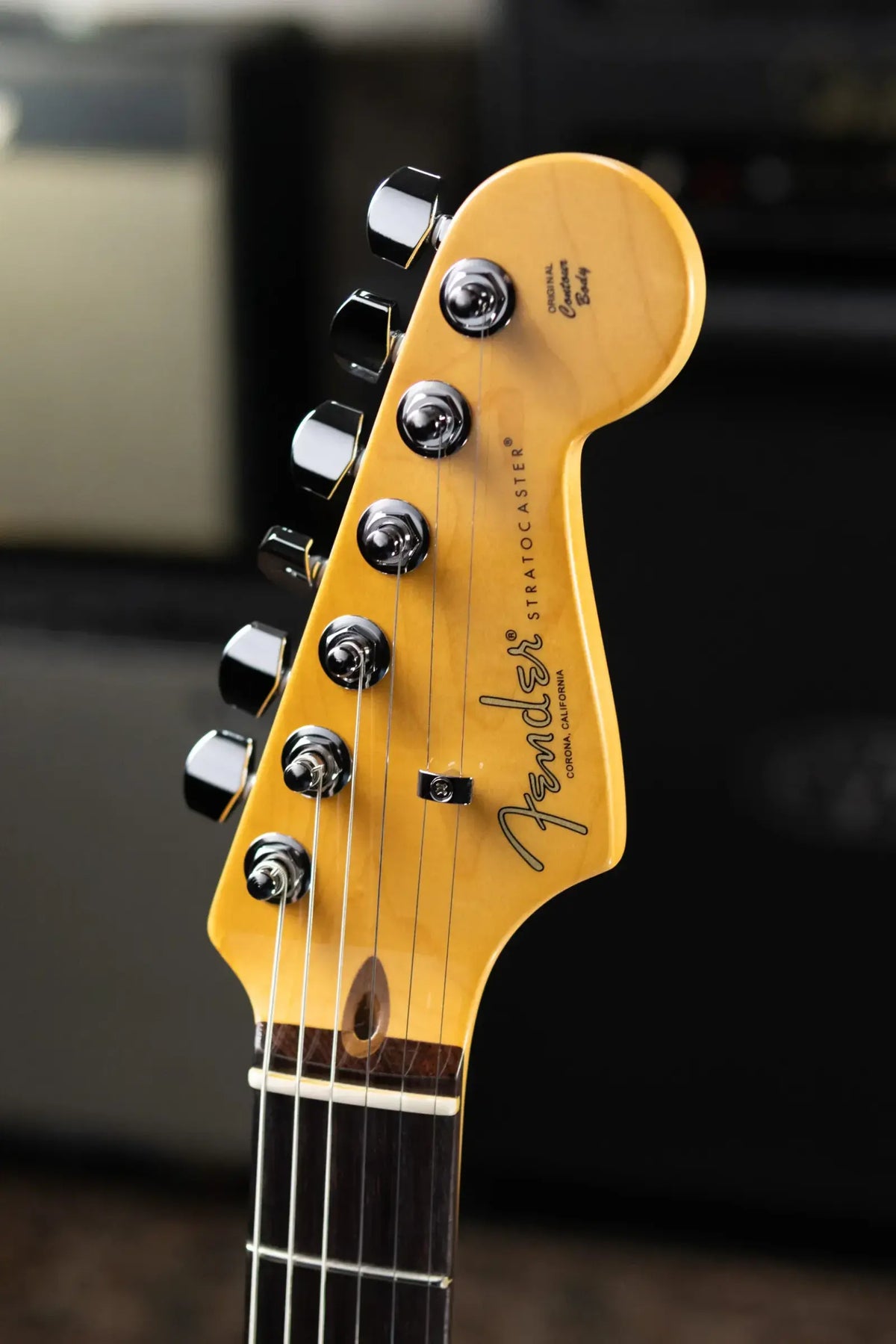 Fender American Professional Stratocaster HSS Electric Guitar - Olympic White with Hardshell Case