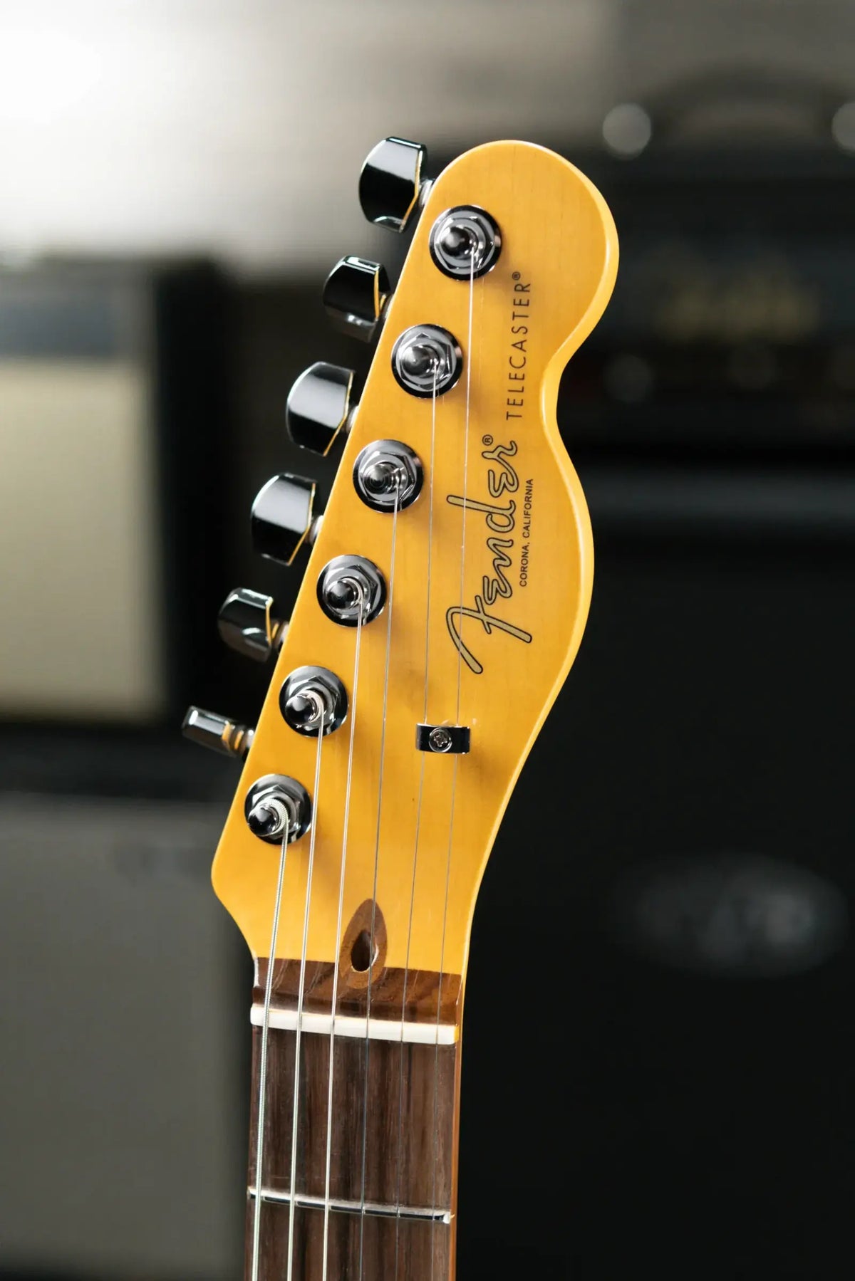 Fender American Professional Telecaster Electric Guitar - 3-Color Sunburst with Hardshell Case