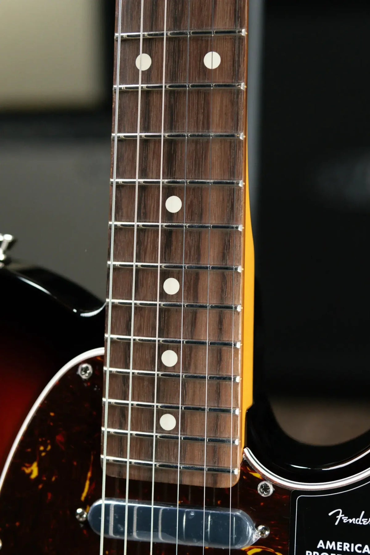 Fender American Professional Telecaster Electric Guitar - 3-Color Sunburst with Hardshell Case