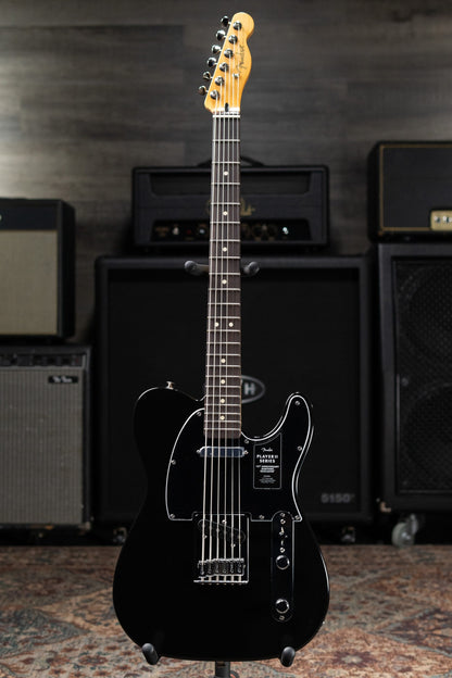 Fender 75th Anniversary Player II Baritone Telecaster Electric Guitar - Black
