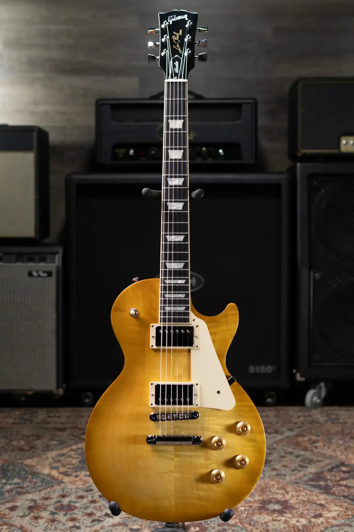 Gibson Les Paul Studio Session Electric Guitar - Honeyburst with Gig Bag