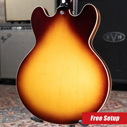 Gibson ES-335 50s Electric Guitar - Vintage Tobacco Burst with Hardshell Case