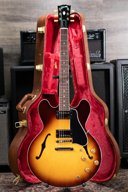 Gibson ES-335 50s Electric Guitar - Vintage Tobacco Burst with Hardshell Case