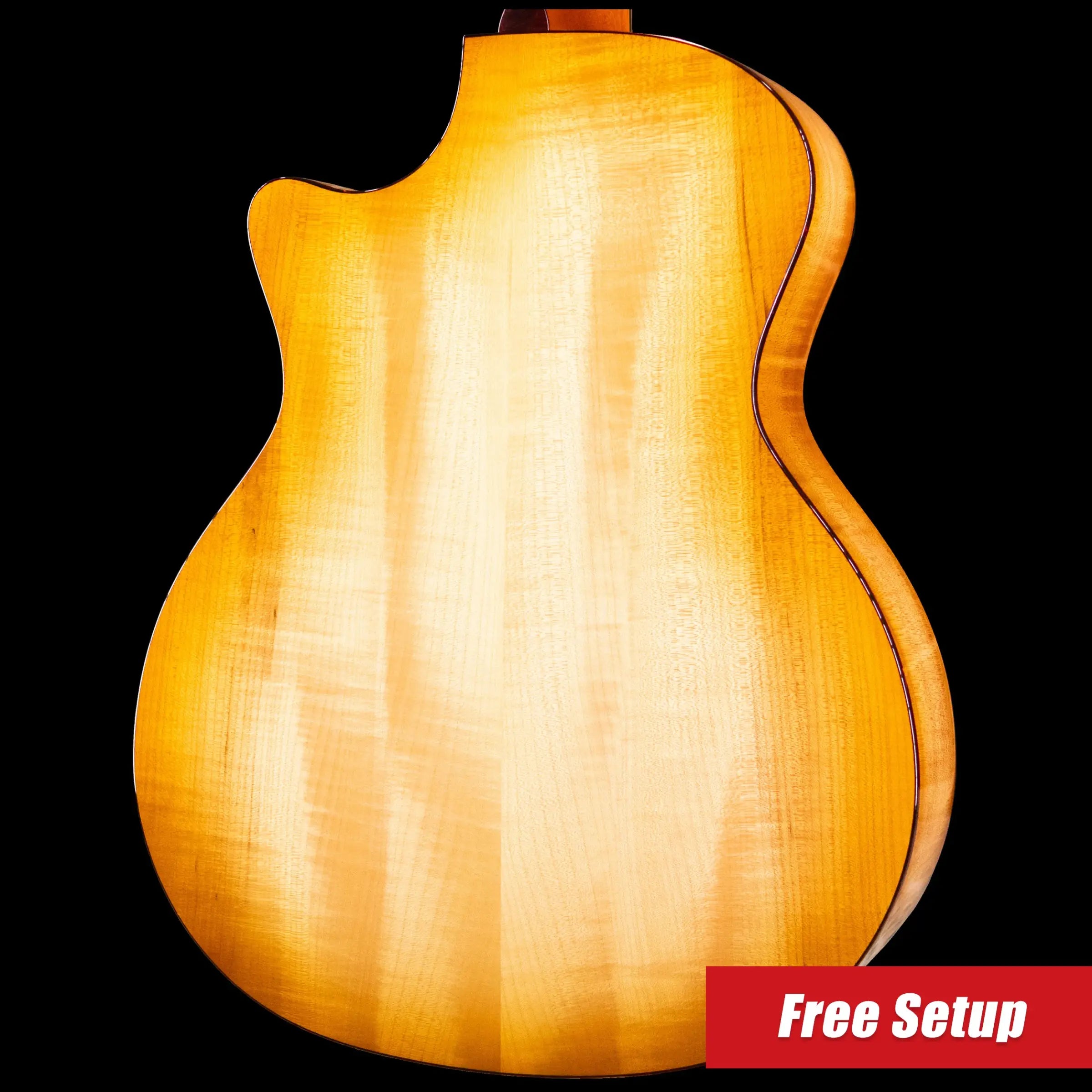 Taylor Next Generation 614ce Grand Auditorium Acoustic/Electric Guitar - Antique Blonde with Hardshell Case