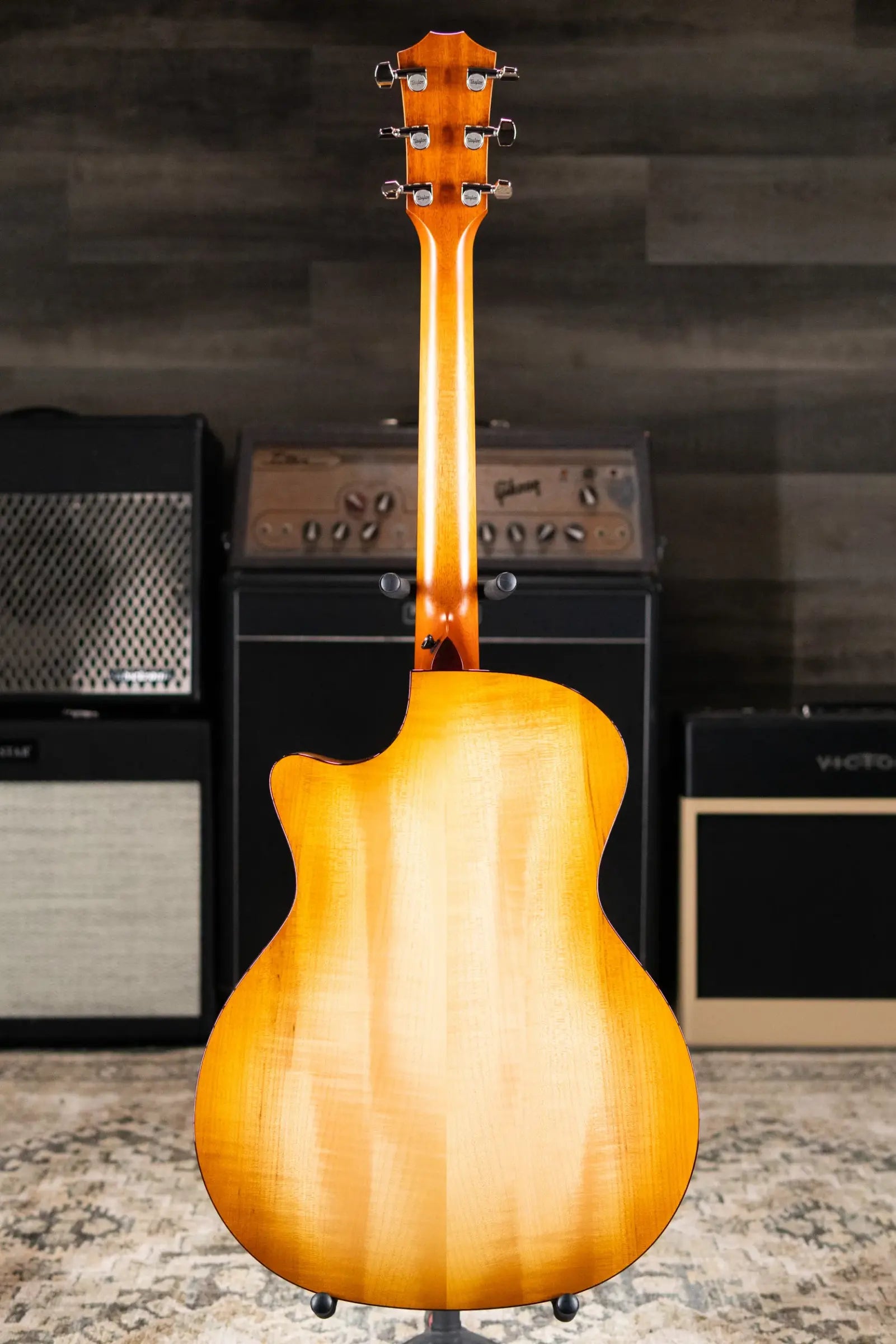 Taylor Next Generation 614ce Grand Auditorium Acoustic/Electric Guitar - Antique Blonde with Hardshell Case