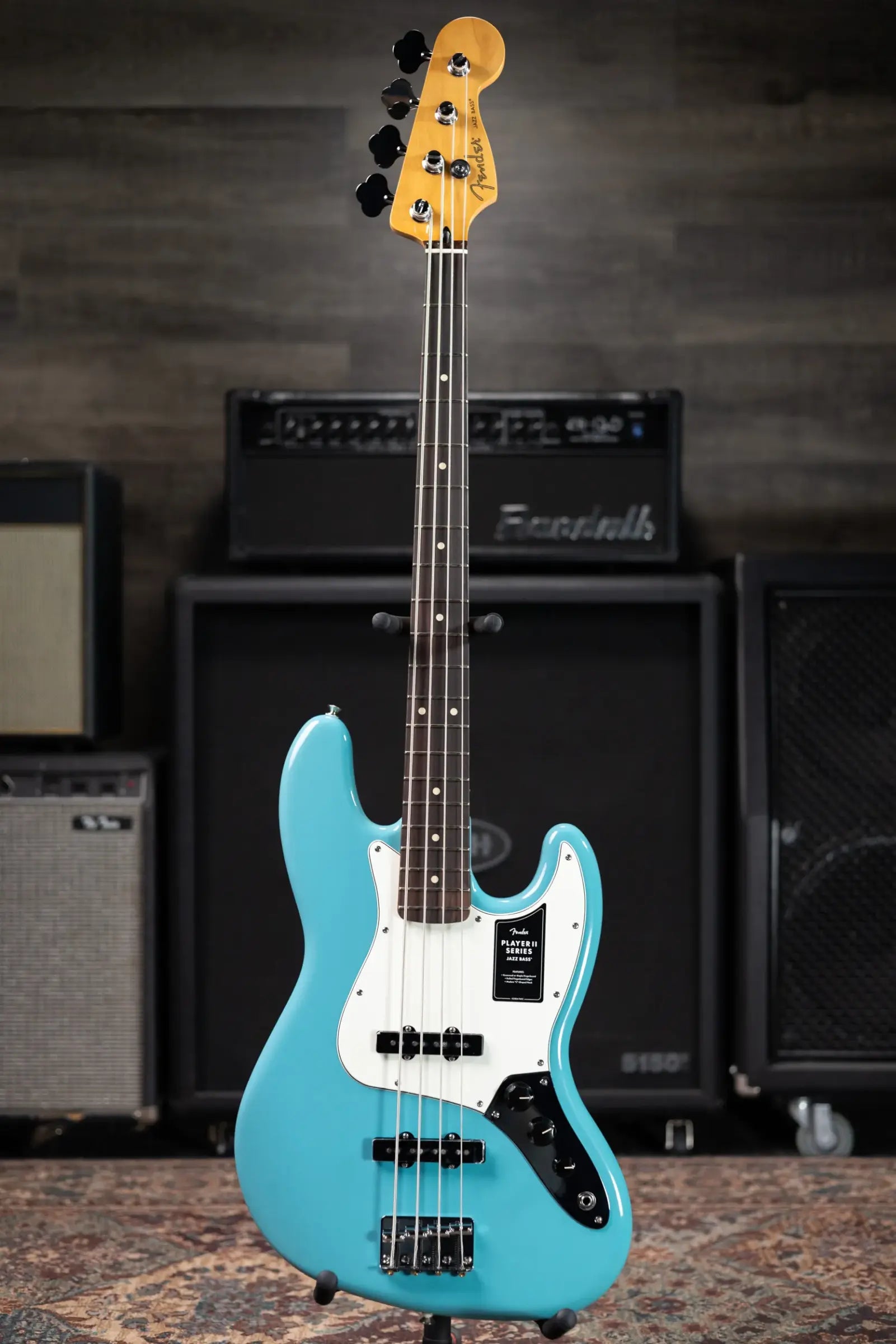 Fender Player II Jazz Bass - Aquatone Blue