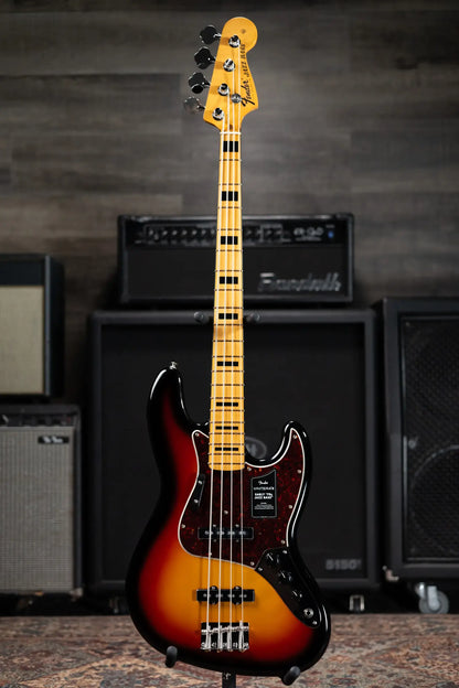Fender Vintera III Early '70s Jazz Bass - 3-Color Sunburst with Gig Bag