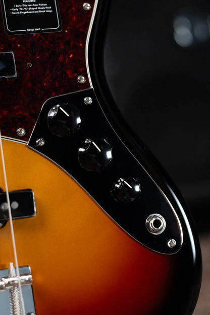 Fender Vintera III Early '70s Jazz Bass - 3-Color Sunburst with Gig Bag
