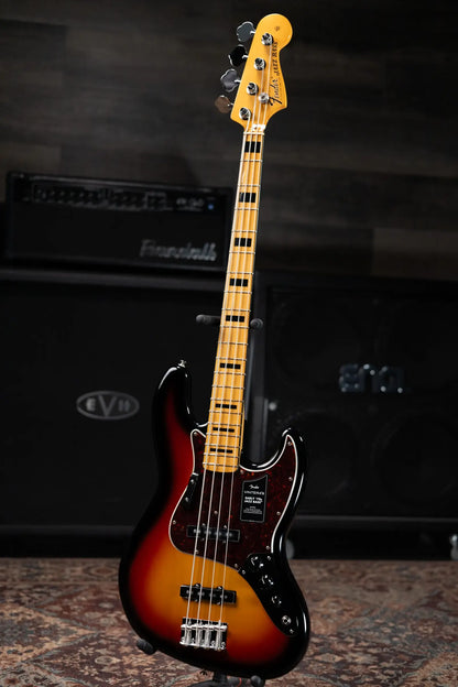 Fender Vintera III Early '70s Jazz Bass - 3-Color Sunburst with Gig Bag