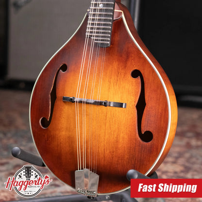 Eastman MD305 A-Style Mandolin - Amberburst with Gig Bag