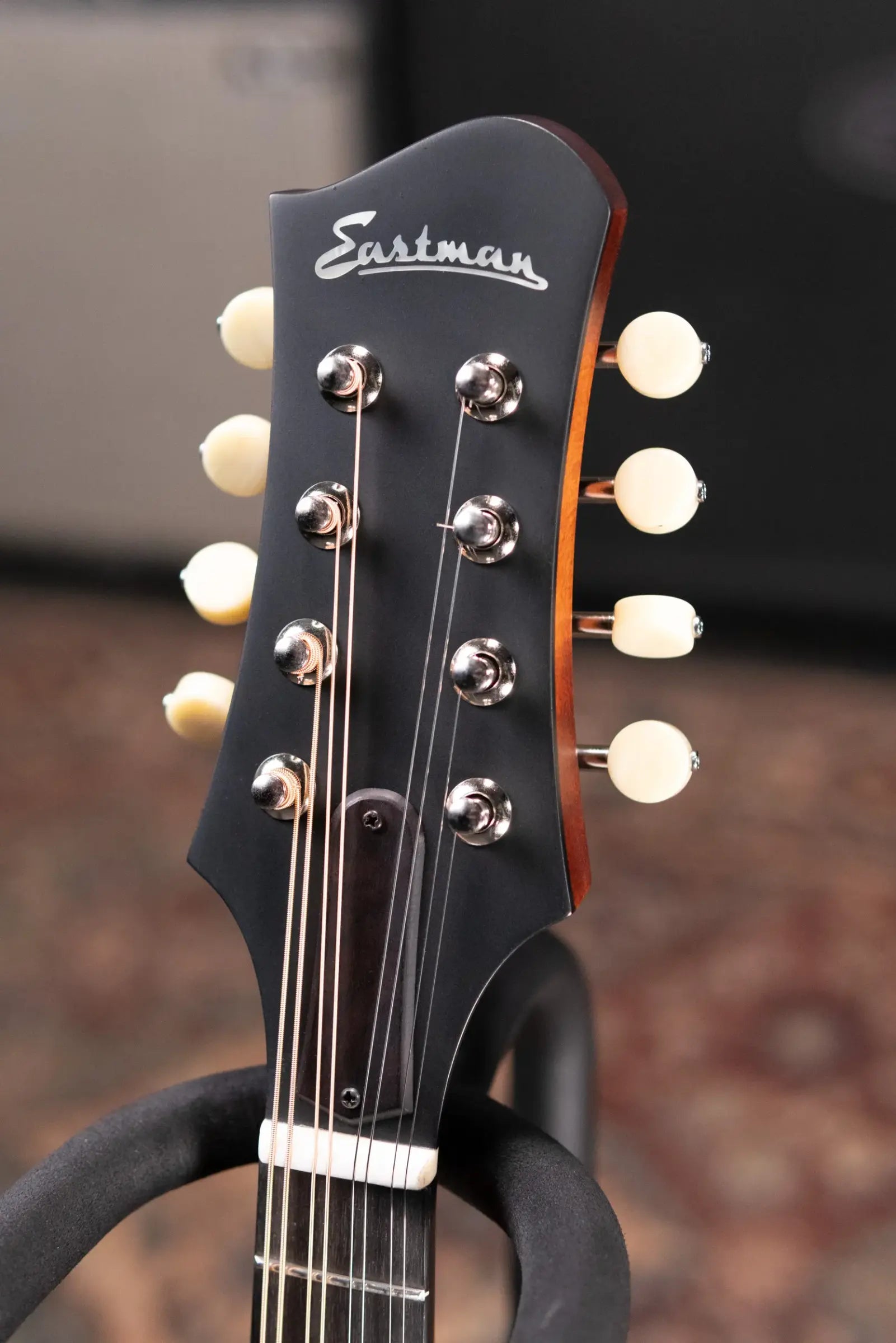 Eastman MD305 A-Style Mandolin - Amberburst with Gig Bag