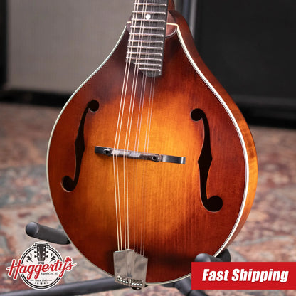 Eastman MD305 A-Style Mandolin - Amberburst with Gig Bag