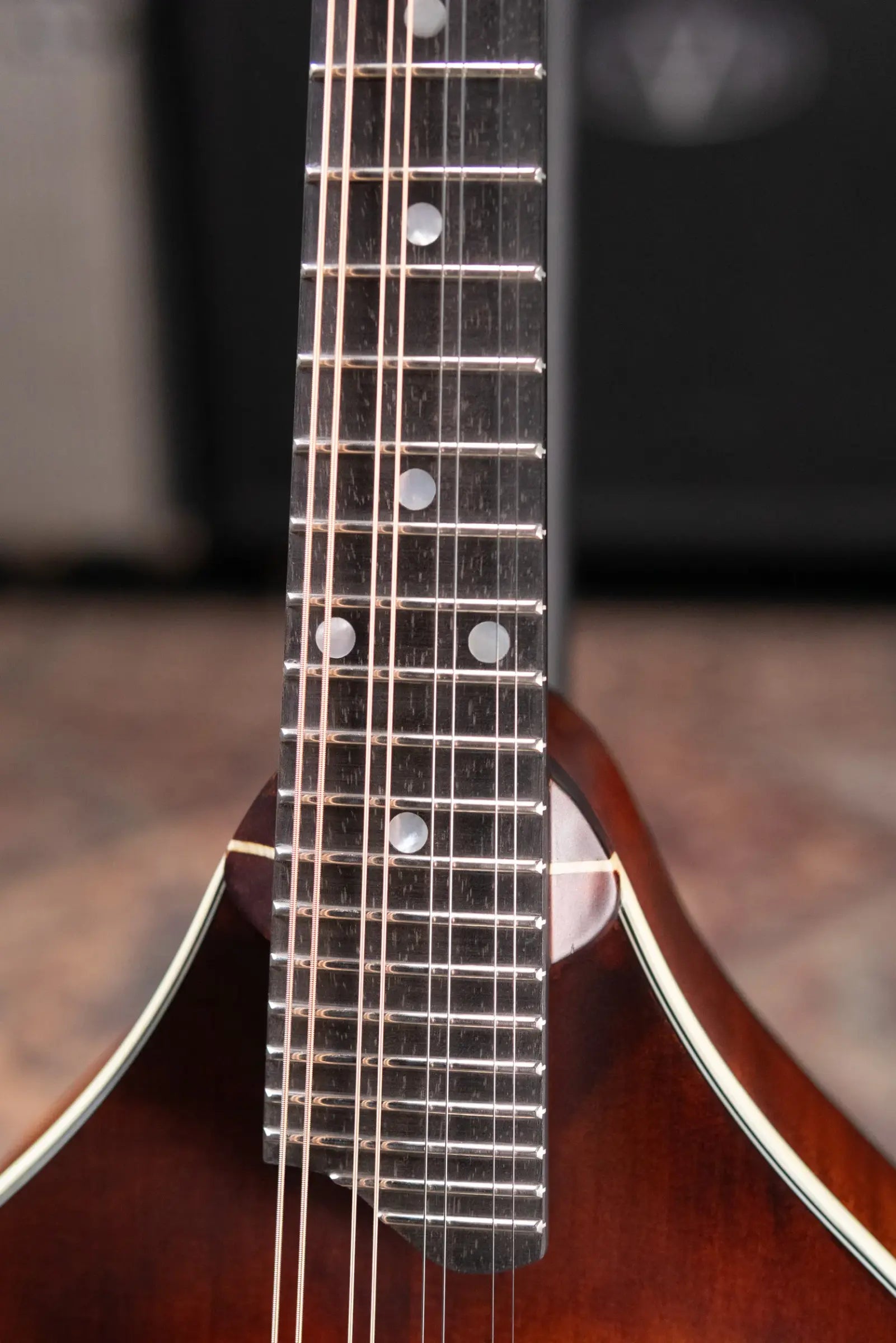 Eastman MD305 A-Style Mandolin - Amberburst with Gig Bag
