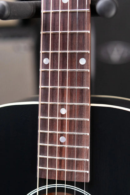 Gibson L-00 Special Parlor Acoustic/Electric Guitar - Ebony Satin with Gig Bag