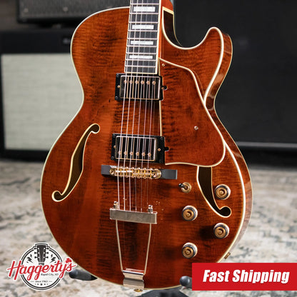 Ibanez AG95MGDA Artcore Expressionist Hollowbody Electric Guitar - Dark Amber