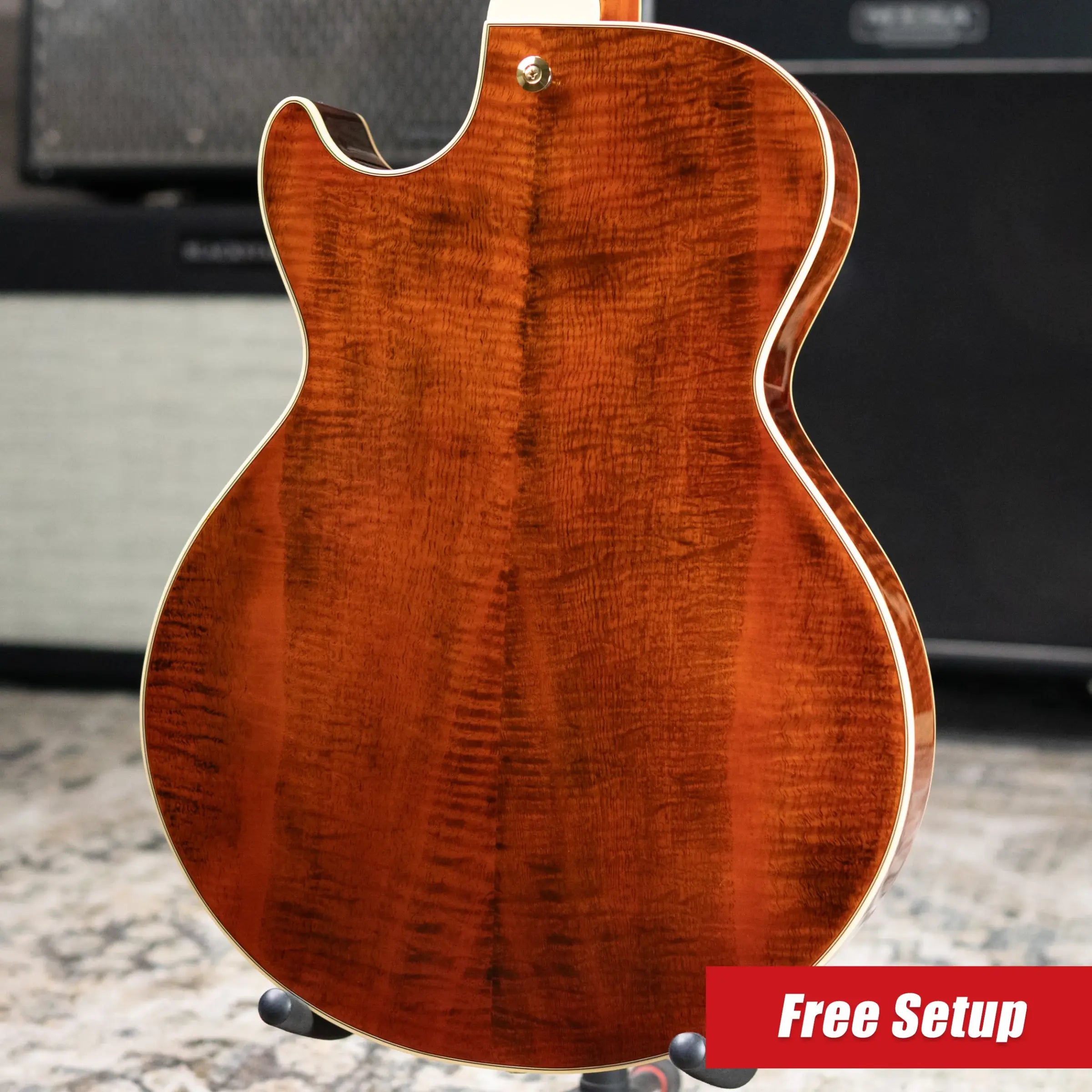 Ibanez AG95MGDA Artcore Expressionist Hollowbody Electric Guitar - Dark Amber