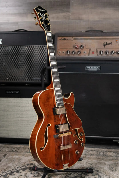 Ibanez AG95MGDA Artcore Expressionist Hollowbody Electric Guitar - Dark Amber