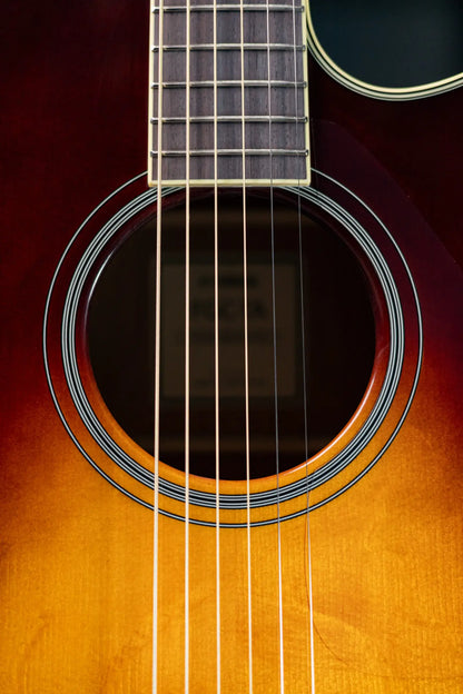 Yamaha FGC-TA Transacoustic Cutaway Acoustic/Electric Guitar - Brown Sunburst