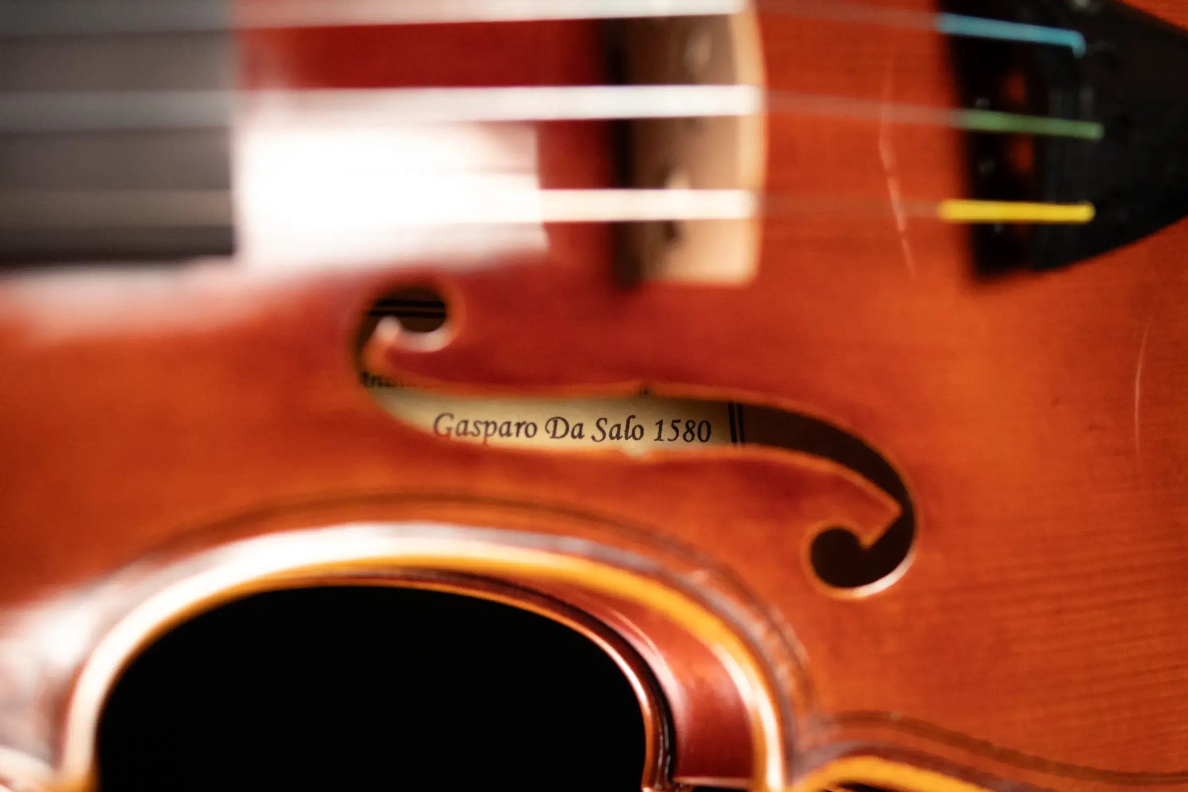 Scott Cao STV-750E Da Salo 1580 Gaspar 1-Piece Back Violin - 4/4