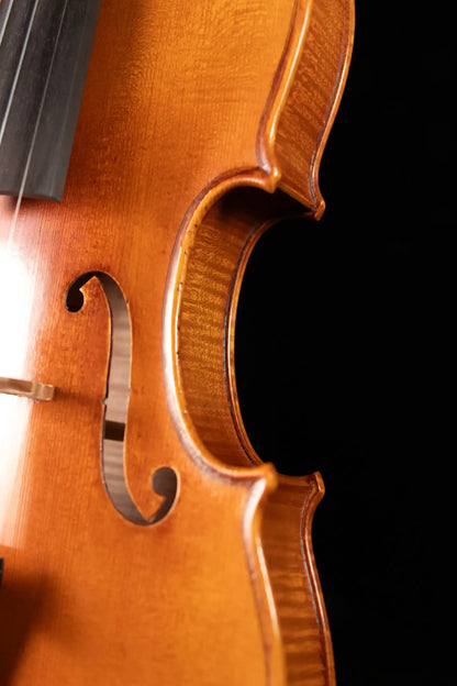 Scott Cao STV-750E Scarampella 1890 Stefans Scar 2-Piece Back Violin - 4/4