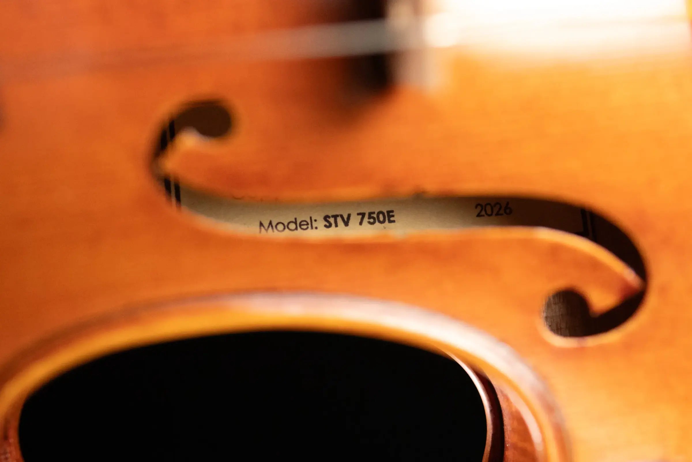 Scott Cao STV-750E Scarampella 1890 Stefans Scar 2-Piece Back Violin - 4/4