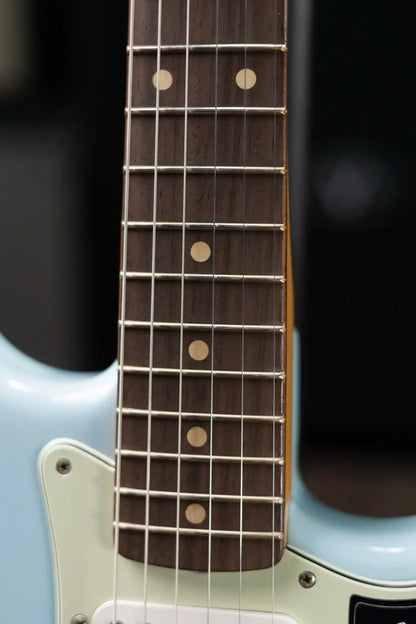 Fender Limited Edition Vintera II Road Worn '60s Stratocaster Electric Guitar - Sonic Blue with Hardshell Case