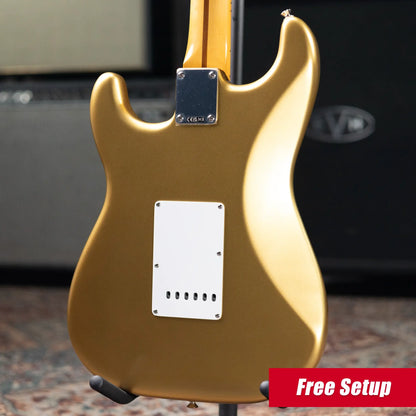 Fender Vintera III Late '50s Stratocaster Electric Guitar - Aztec Gold with Gig Bag