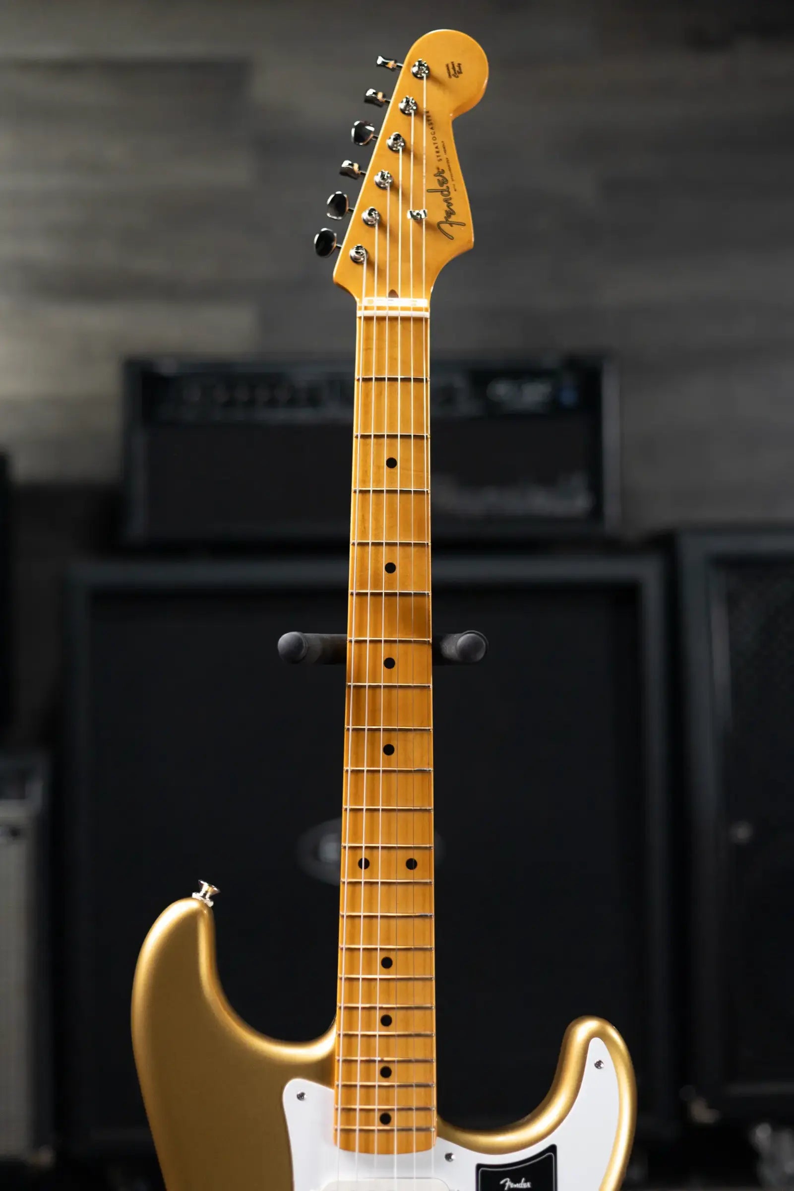 Fender Vintera III Late '50s Stratocaster Electric Guitar - Aztec Gold with Gig Bag