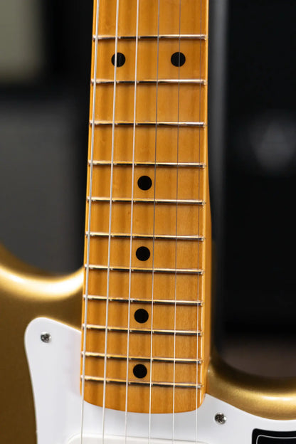 Fender Vintera III Late '50s Stratocaster Electric Guitar - Aztec Gold with Gig Bag