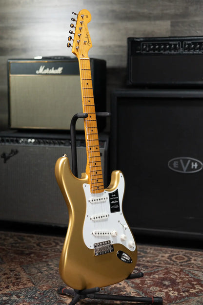 Fender Vintera III Late '50s Stratocaster Electric Guitar - Aztec Gold with Gig Bag