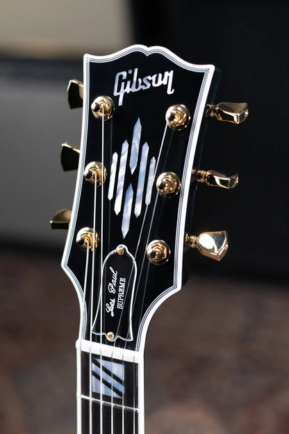 Gibson Les Paul Modern Supreme Electric Guitar - Ebony with Hardshell Case