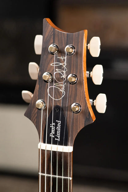 PRS Limited Edition Flame Mango Top Paul's Guitar - Tiger Eye with Hardshell Case