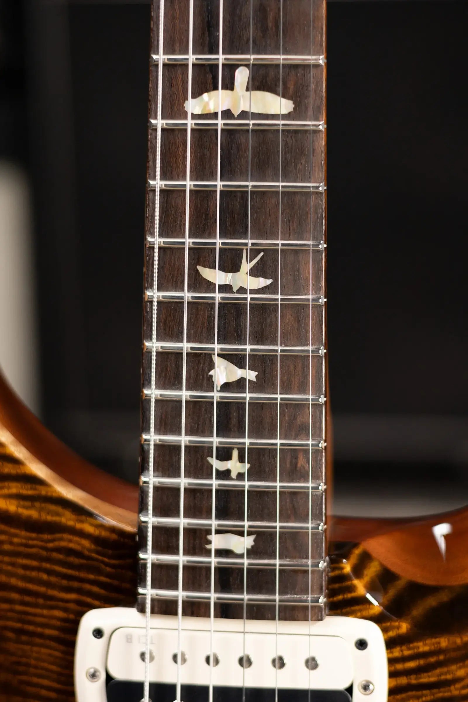 PRS Limited Edition Flame Mango Top Paul's Guitar - Tiger Eye with Hardshell Case