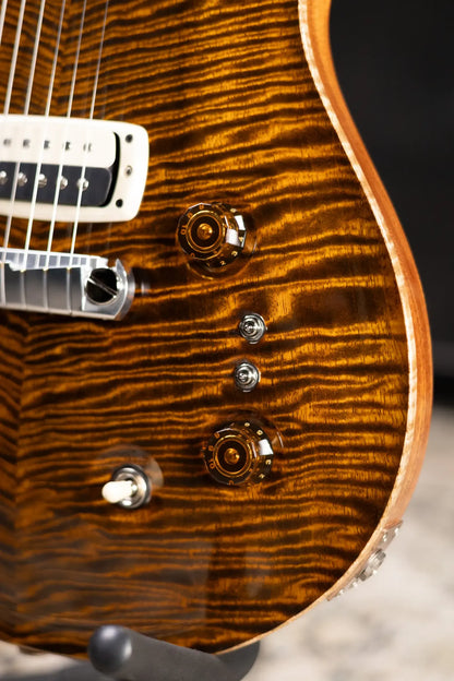 PRS Limited Edition Flame Mango Top Paul's Guitar - Tiger Eye with Hardshell Case