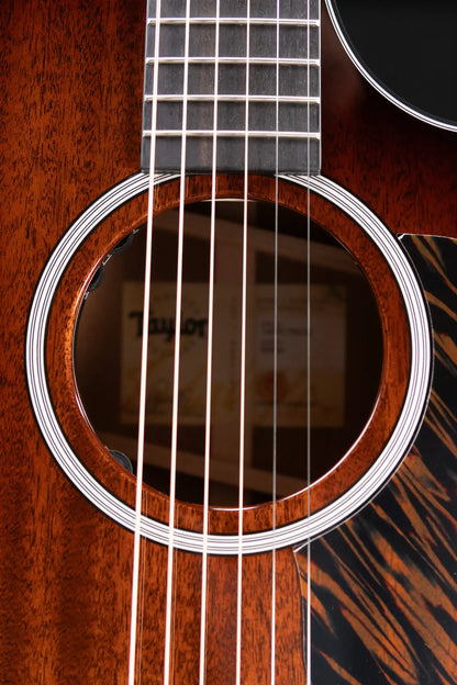 Taylor Next Generation 322ce 14-Fret Grand Concert Acoustic/Electric Guitar - Shaded Edgeburst with Hardshell Case