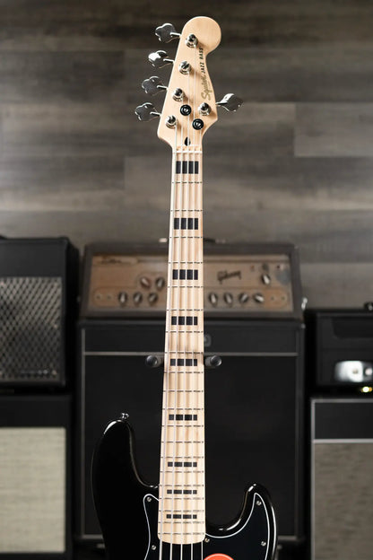 Squier Affinity Series Active Jazz Bass V - Black Metallic