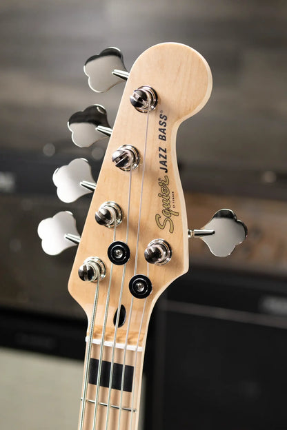 Squier Affinity Series Active Jazz Bass V - Black Metallic