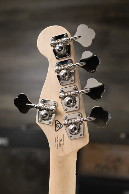 Squier Affinity Series Active Jazz Bass V - Black Metallic