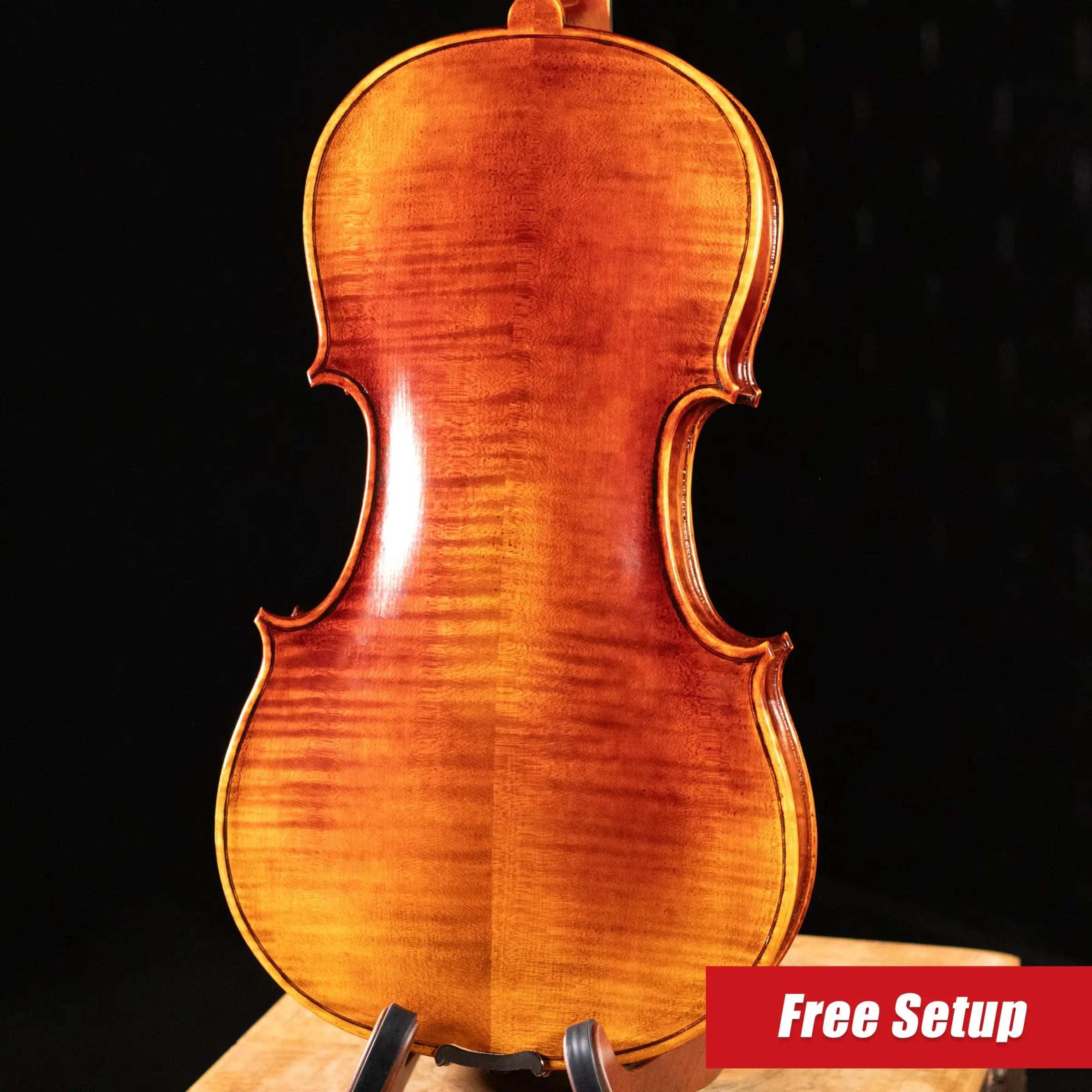 Maple Leaf Strings Chaconne Craftsman Collection Viola, Parisian Eye Fittings - 16.5"