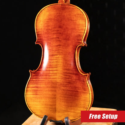 Maple Leaf Strings Chaconne Craftsman Collection Viola, Parisian Eye Fittings - 16.5"