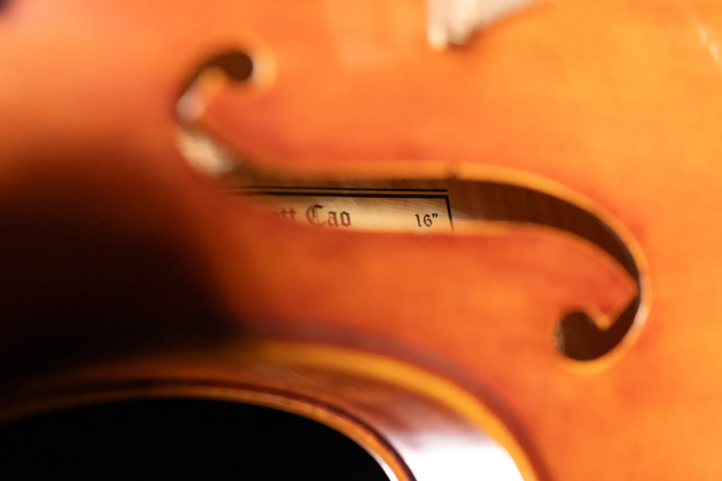 Scott Cao STA-750E Stradivari Viola - 16"