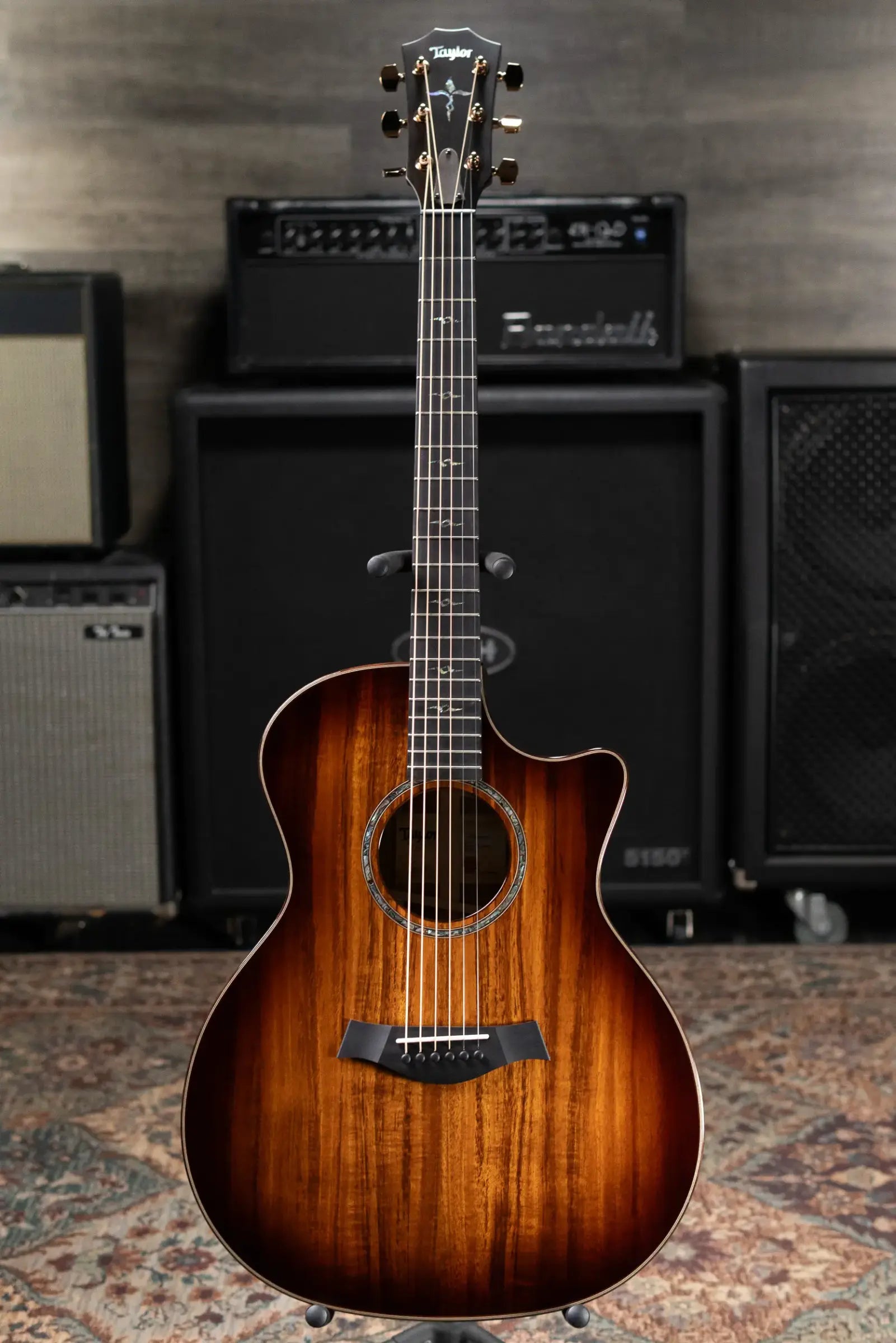 Taylor Next Generation K24ce Special Edition Grand Auditorium Acoustic/Electric Guitar - Shaded Edgeburst with Hardshell Case
