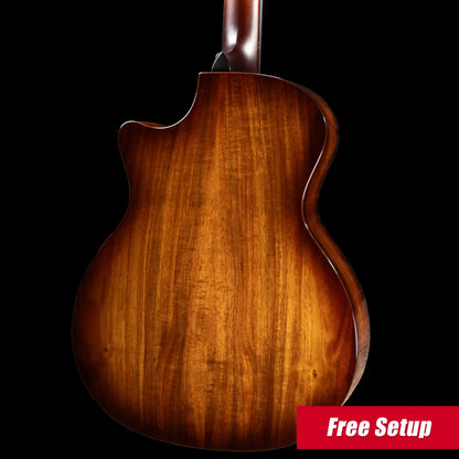 Taylor Next Generation K24ce Special Edition Grand Auditorium Acoustic/Electric Guitar - Shaded Edgeburst with Hardshell Case