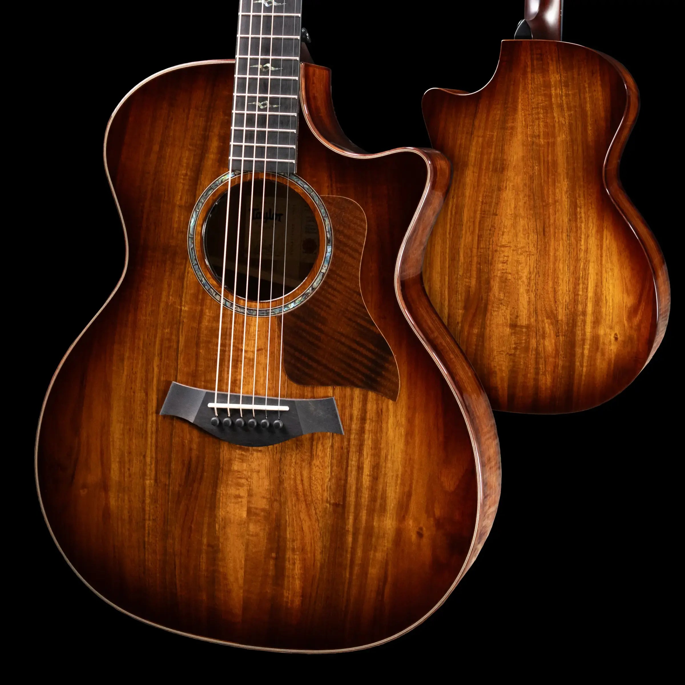 Taylor Next Generation K24ce Special Edition Grand Auditorium Acoustic/Electric Guitar - Shaded Edgeburst with Hardshell Case